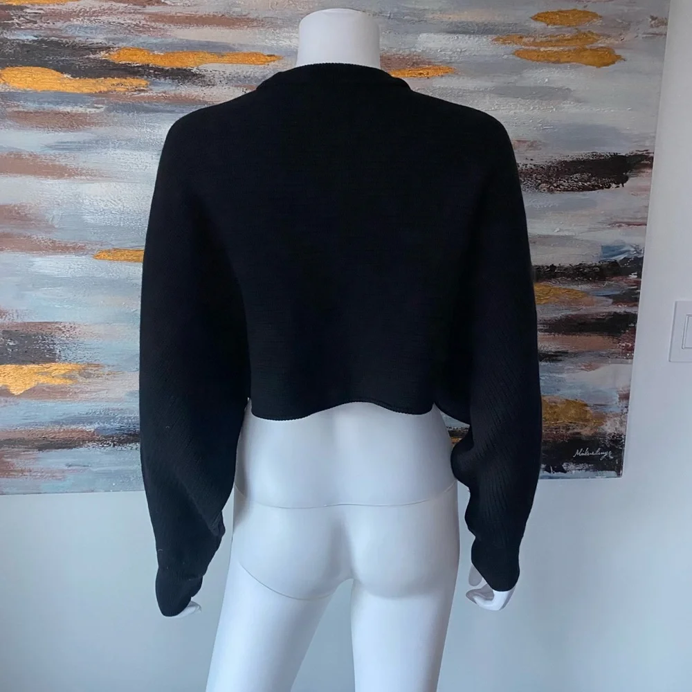 ARITZIA Wilfred Free Black Lolan Sweater - Picture 11 of 12